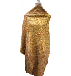 Scarves for Women Modal Scarf Unique Floral Prints Accessory for Summer/Spring Soft Butter Yellow $25.71 Scarves