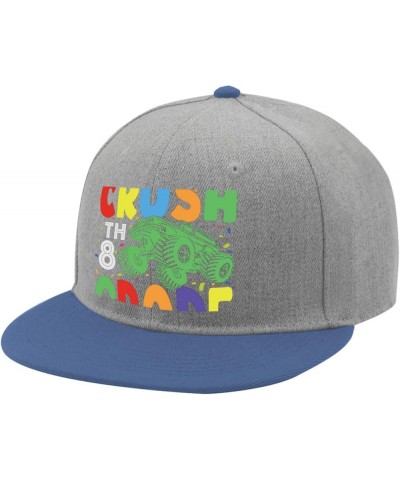 Crush The 8th Grade Hats Funny Golf Hats blue03 Mens Hats Gifts for Girlfriends Sun Hats Blue03 $9.38 Sun Hats