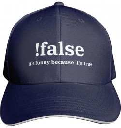 Funny Computer Science Programmer Hat Curved Bill Baseball Caps Funny Dad Hat Black Navy Blue $11.77 Baseball Caps