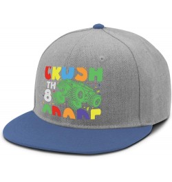 Crush The 8th Grade Hats Funny Golf Hats blue03 Mens Hats Gifts for Girlfriends Sun Hats Blue03 $9.38 Sun Hats