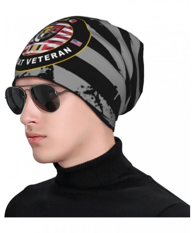 3rd Special Forces Group Iraq Combat Veteran Chic Knit Beanies: Cozy Skull Caps for Winter Warmth at Home & Outdoors!15 Black...