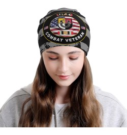 3rd Special Forces Group Iraq Combat Veteran Chic Knit Beanies: Cozy Skull Caps for Winter Warmth at Home & Outdoors!15 Black...