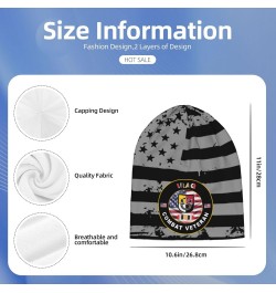 3rd Special Forces Group Iraq Combat Veteran Chic Knit Beanies: Cozy Skull Caps for Winter Warmth at Home & Outdoors!15 Black...