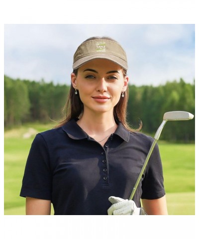 The Golf Tan The Most Attractive Tan On Earth Sun Hat Sun Visor Hats for Women Men Baseball Cap Golf Hats Natural $11.60 Visors