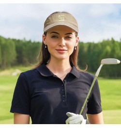 The Golf Tan The Most Attractive Tan On Earth Sun Hat Sun Visor Hats for Women Men Baseball Cap Golf Hats Natural $11.60 Visors