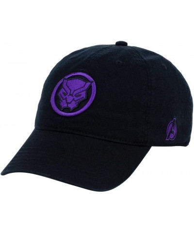 Black Panther Strapback Adjustable Dad Hat $12.75 Baseball Caps