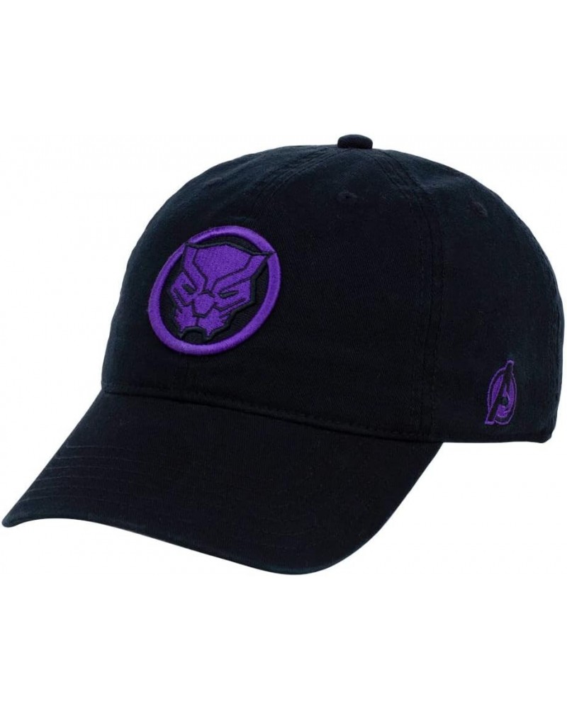 Black Panther Strapback Adjustable Dad Hat $12.75 Baseball Caps