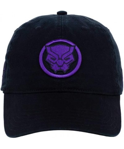 Black Panther Strapback Adjustable Dad Hat $12.75 Baseball Caps