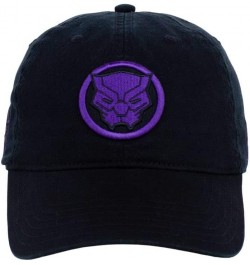 Black Panther Strapback Adjustable Dad Hat $12.75 Baseball Caps