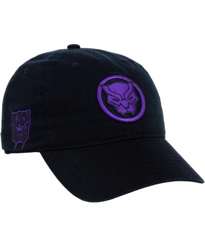 Black Panther Strapback Adjustable Dad Hat $12.75 Baseball Caps