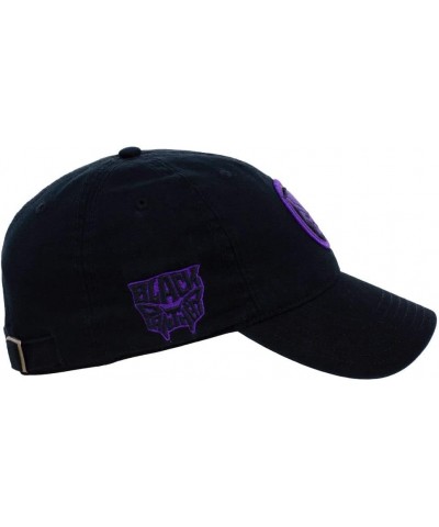 Black Panther Strapback Adjustable Dad Hat $12.75 Baseball Caps