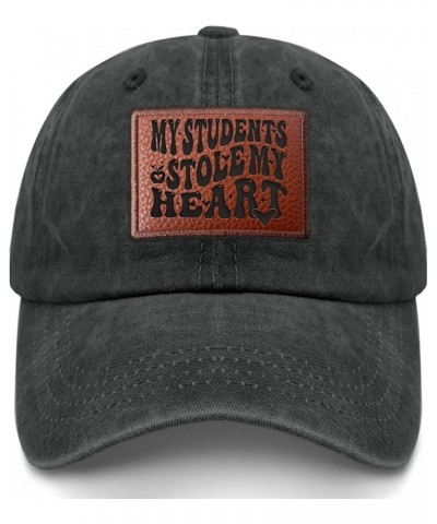 My Students Stole My Heart Dad Hat Retro Beach Hat Gifts for Women Who Like Engraved,Outdoor Cap Suitable for Streetwear $12....