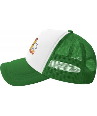 Montgomery Biscuits Breathable Mesh Hat with Team Logo Fashion Trucker Hats Adjustable Baseball Cap Green $13.99 Baseball Caps