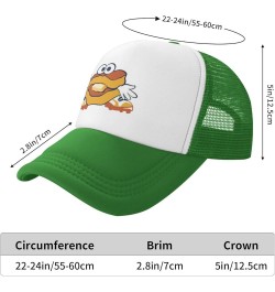 Montgomery Biscuits Breathable Mesh Hat with Team Logo Fashion Trucker Hats Adjustable Baseball Cap Green $13.99 Baseball Caps