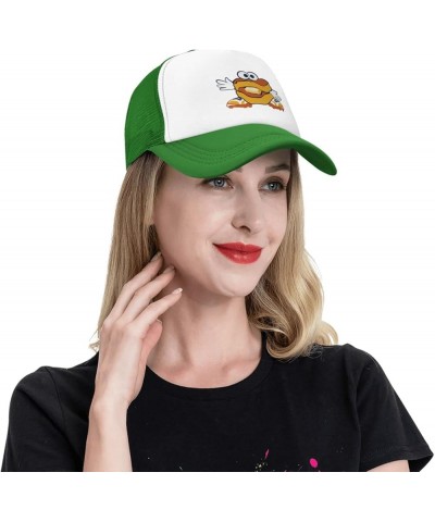 Montgomery Biscuits Breathable Mesh Hat with Team Logo Fashion Trucker Hats Adjustable Baseball Cap Green $13.99 Baseball Caps