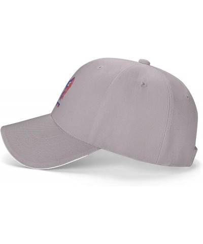 Wings Haiti Flag Baseball Cap Dad Truck Flat Bill Snapback Brim Hat Gray $11.96 Baseball Caps