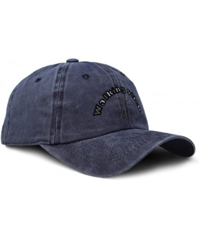 Soft Washed Baseball Cap Walking Stick Insects Cotton Dad Hats for Men & Women Navy Design Only $18.59 Baseball Caps