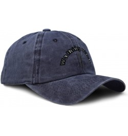 Soft Washed Baseball Cap Walking Stick Insects Cotton Dad Hats for Men & Women Navy Design Only $18.59 Baseball Caps