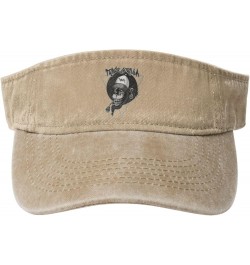 Monkey with Hat Sun Visor Hats for Women Men Sun Hat Vintage Golf Hat Adjustable Baseball Cap Natural $11.14 Visors