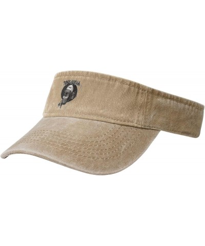 Monkey with Hat Sun Visor Hats for Women Men Sun Hat Vintage Golf Hat Adjustable Baseball Cap Natural $11.14 Visors