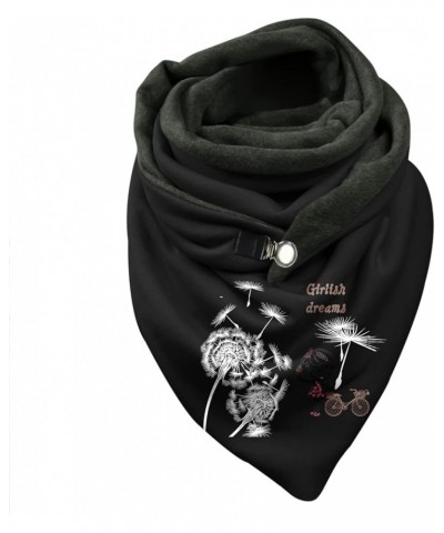 Scarf for Winter Scarf Fashion Shawl Retro Female Scarf Women Scarf Scarf with Bag F $9.39 Scarves