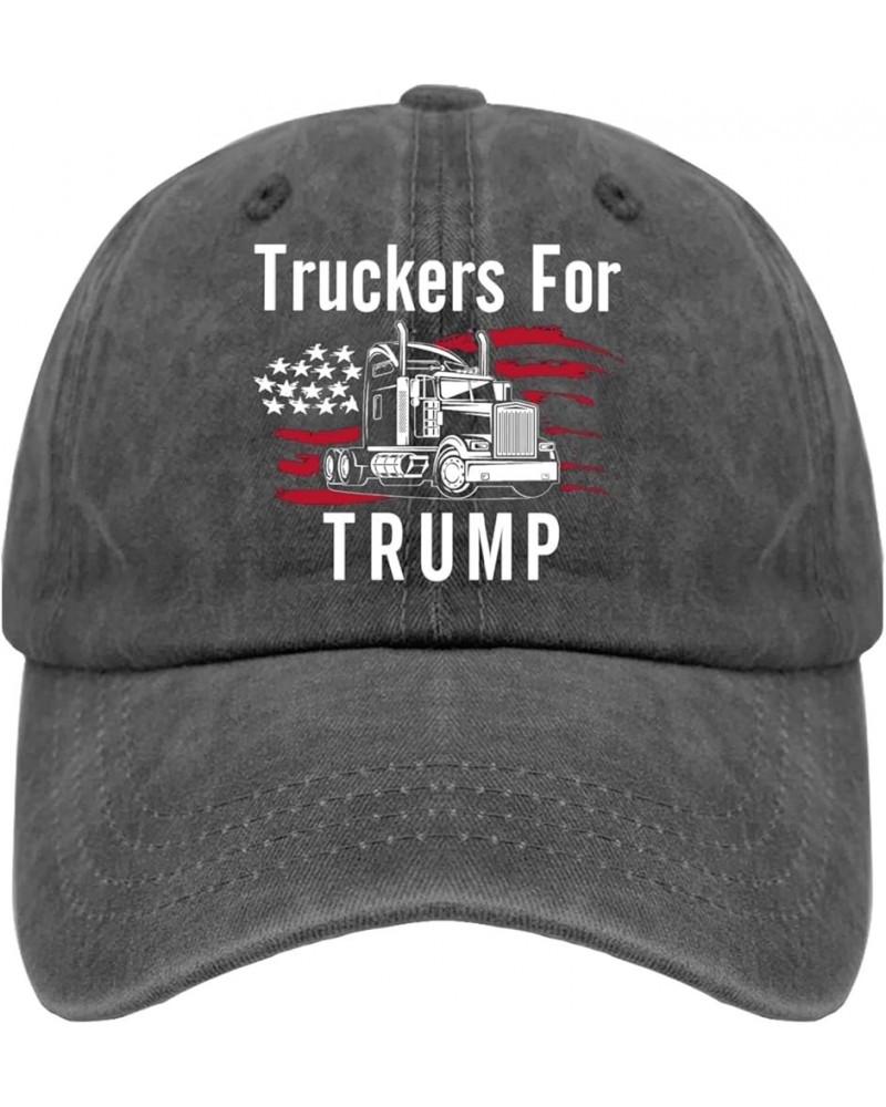 Trump Hats Truckers for Trump Hats for Womens Men Pigment Black Outdoor Hats Custom Hats Custom Hats Pigment Black $11.26 Cow...