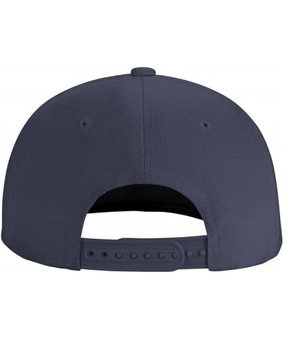 Over This Shit Hat Flat Bill Baseball Cap Hip Hop Style Flat Visor Hats Adjustable Outdoor Black Cap Unisex Navy Blue $11.13 ...