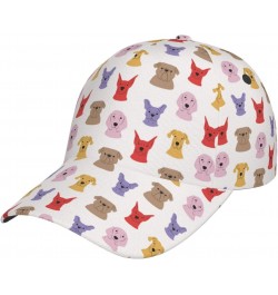 Baseball Cap Women Men- Cute Dog Puppy No.1090 Adjustable for Baseball Hat Women and Men Black $16.50 Baseball Caps