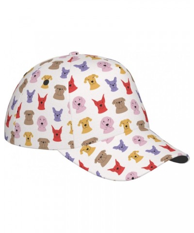 Baseball Cap Women Men- Cute Dog Puppy No.1090 Adjustable for Baseball Hat Women and Men Black $16.50 Baseball Caps