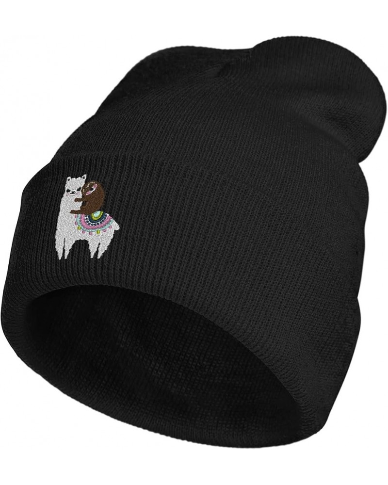 Embroidery Goth Beanie Knit Hats for Men & Women, Embroidery Winter Hats Skull Cap Color0 $11.04 Skullies & Beanies