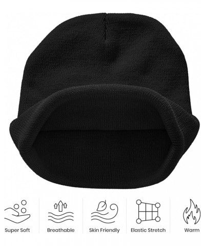 Embroidery Goth Beanie Knit Hats for Men & Women, Embroidery Winter Hats Skull Cap Color0 $11.04 Skullies & Beanies