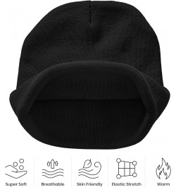 Embroidery Goth Beanie Knit Hats for Men & Women, Embroidery Winter Hats Skull Cap Color0 $11.04 Skullies & Beanies