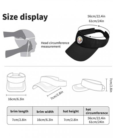 Sasquatches Research Group Funny Throwback Cap Visor Hats for Adult Baseball Cap with Designs Sun Allblack $10.58 Visors