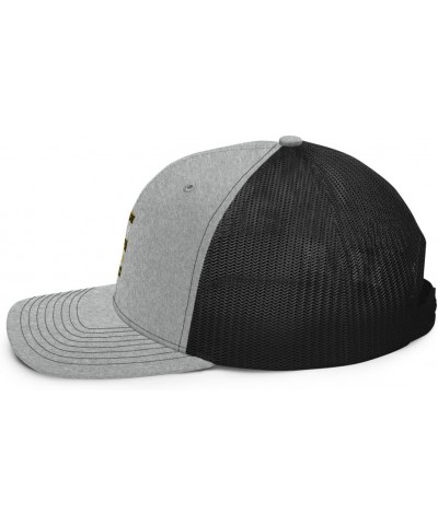 El Padre Because Grandpa is for Old Guys Funny Dad Gift Fun Trucker Cap Heather Grey / Black $19.58 Baseball Caps