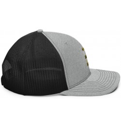 El Padre Because Grandpa is for Old Guys Funny Dad Gift Fun Trucker Cap Heather Grey / Black $19.58 Baseball Caps