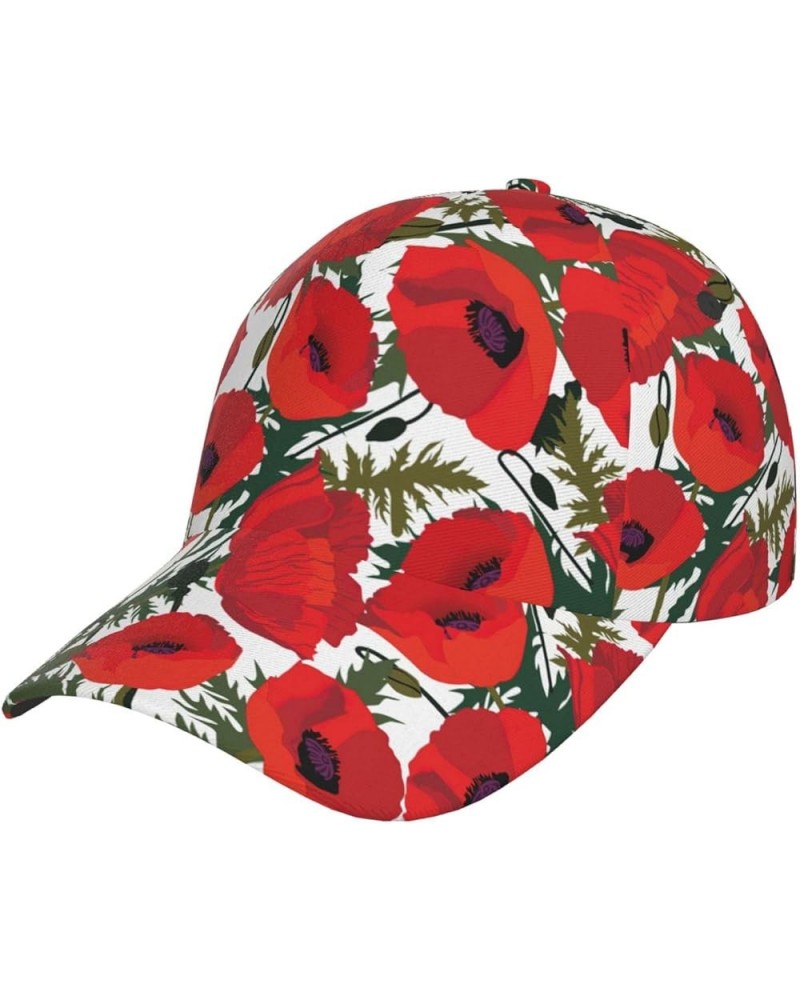 Flower Pattern Print Baseball Cap Adjustable Size for Running Workouts and Outdoor Activities Outdoor Cap Flower Pattern $12....