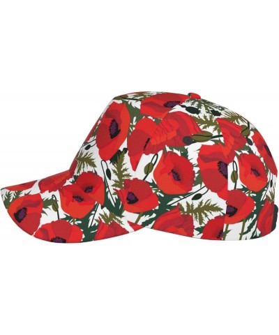 Flower Pattern Print Baseball Cap Adjustable Size for Running Workouts and Outdoor Activities Outdoor Cap Flower Pattern $12....