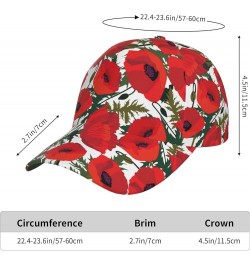 Flower Pattern Print Baseball Cap Adjustable Size for Running Workouts and Outdoor Activities Outdoor Cap Flower Pattern $12....