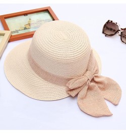 Beach Comber Hat Summer Hats for Women Wide Bongrace Women Straw Beach Hat Little Girl Sun Cap Ladies Summer Hats Pink $13.69...