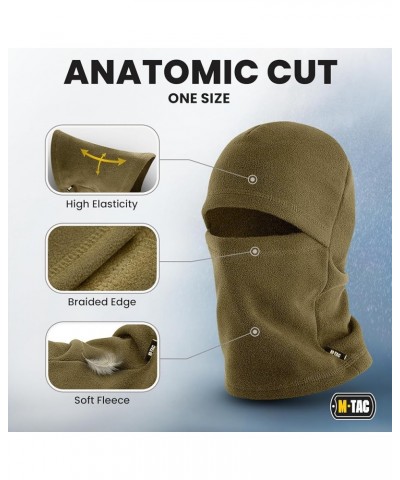 Elite Winter Fleece Balaclava - Cold Weather Mask Thermal for Winter - Men Tactical Army Olive $11.97 Balaclavas