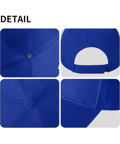 A Little Progress Each Day Adds Up to Big Results Baseball Cap Sandwich Brim Hats for Men Women Adjustable Caps Blue $13.31 B...