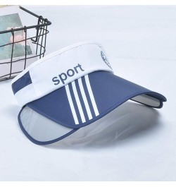 Summer Visor Hat for Women Adjustable Cap Sun ????rotection Hat for Beach Tennis Running ????olf Navy $8.06 Sun Hats