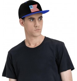 Flag of Newbury Township, Ohio Snapback Hat for Men Women Baseball Cap Trucker Flat Bill Hats Dad Caps Blue $9.94 Baseball Caps