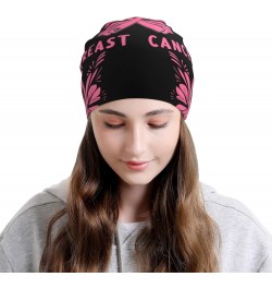 Breast Cancer Awareness Comfort Elegance Knitted Hat Black Daily for Men Women $13.42 Skullies & Beanies