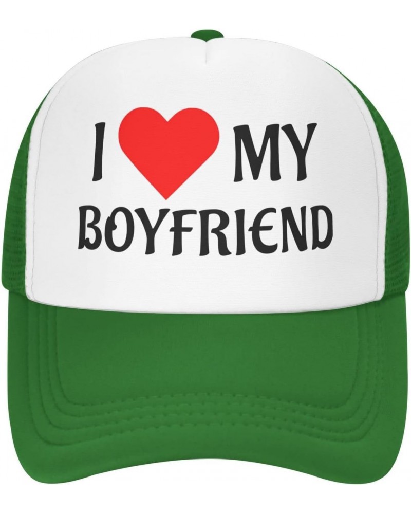 I Love My Boyfriend Funny Baseball Cap Adjustable Hat Ball Cap Trucker Hats Sports Hat Campaign Hats Athletic Baseball Fitted...