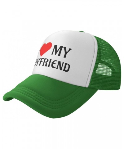 I Love My Boyfriend Funny Baseball Cap Adjustable Hat Ball Cap Trucker Hats Sports Hat Campaign Hats Athletic Baseball Fitted...