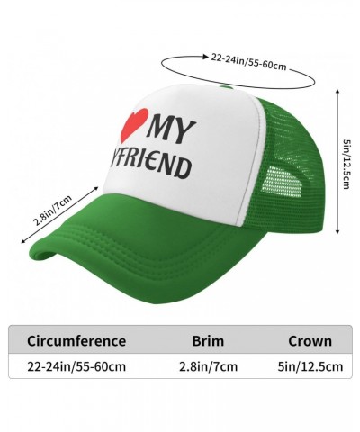 I Love My Boyfriend Funny Baseball Cap Adjustable Hat Ball Cap Trucker Hats Sports Hat Campaign Hats Athletic Baseball Fitted...