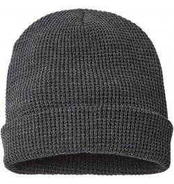 RICHARDSON 146 Waffle Knit Beanie Heather Charcoal $8.69 Skullies & Beanies