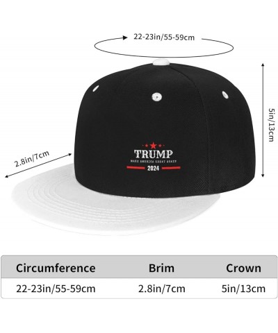 Trump 2024 Make America Great Again Baseball Hats for Men Women White Snapback Hat Cap Hip Hop Dad Hats Trucker Hat White $11...