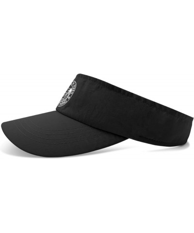 The Beach Fixes Everything Hats Sun Visors for Women Golf Caps Lightweight Sun Hats Allblack $10.82 Sun Hats